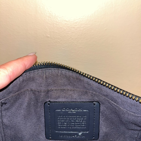 Gunmetal Coach Purse - Picture 6 of 6